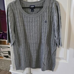 Women's Chase Gray Cable Knit Sweater